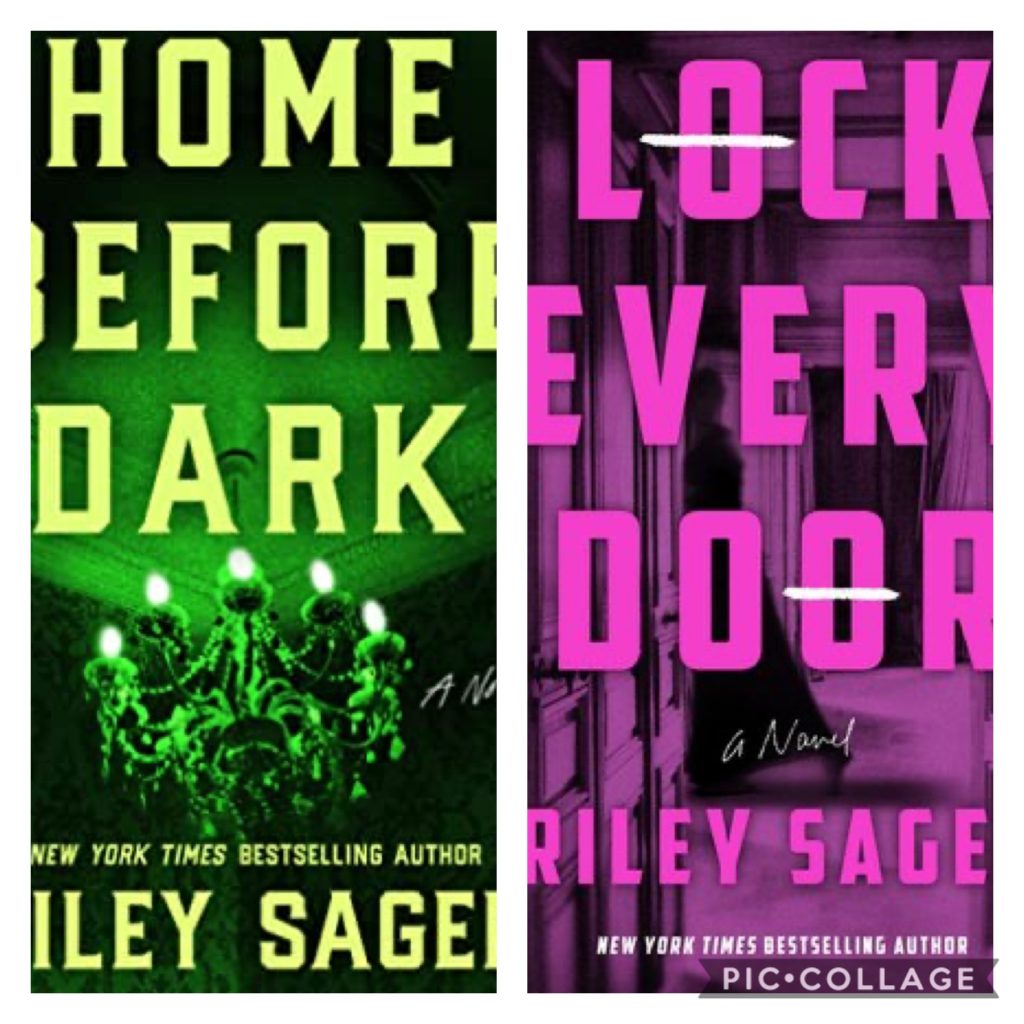 Two of my favorite Riley Sager novels