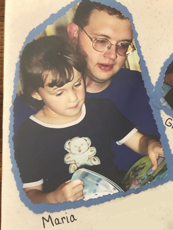 Maria Ewing as a young reader
